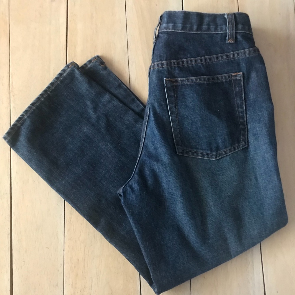 J Crew Hi Waist Jean Capri
